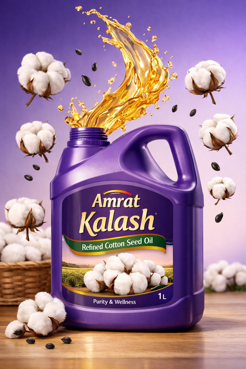 Refined Cotton Seed Oil